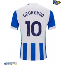 Moški Nogometni dresi Brighton Georginio Rutter #10 Domači 2025-26 Kratek Rokav